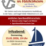 Flyer Segel-Ausbildung